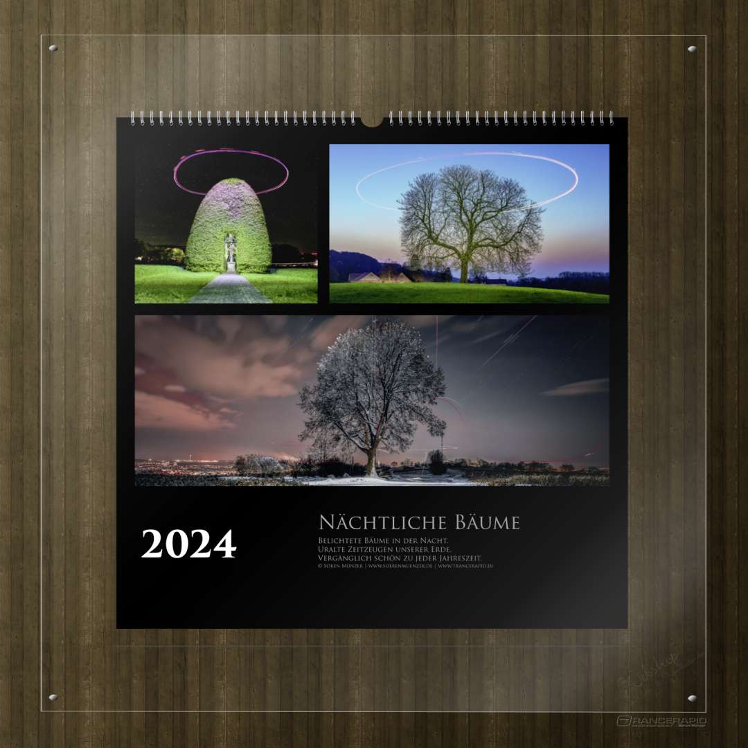 Calendar trees 2024 - "Nighttime trees"