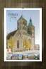 Calendar Osnabrück 2024, the cover page with the rooftop of St. Catherine's Church vertical