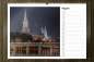 Preview: Ein Blick über die Donau mit dem Ulmer Münster - Monat April: Wandkalender Ulm in Bildende Kunst
