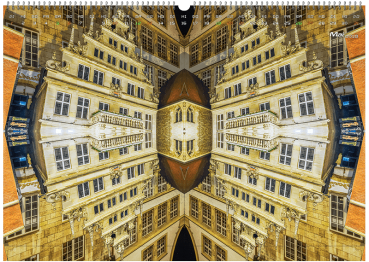 Mai Wandkalender Foto - Die Altstadt meiner Geburtsstadt, Münster in Westfalen.