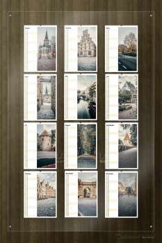 Preview: 2026 Übersicht der Monate Januar bis November des Wandkalenders.