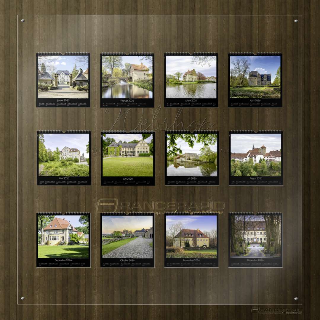 Kalender 2026 Osnabrücker Landkreis - Übersicht der Monate